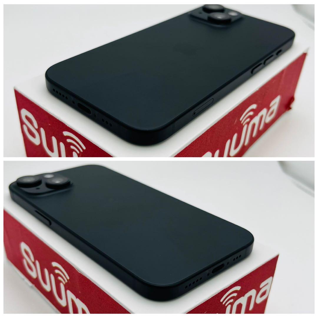 B 87% iPhone 15 128 GB SIMフリー ブラック 本体