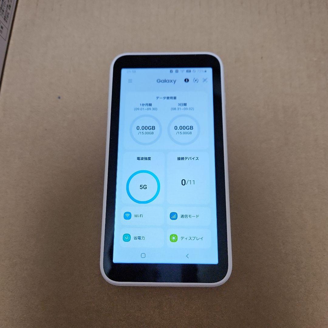 ルーター・ネットワーク機器 Galaxy 5G Mobile Wi-Fi SCR01
