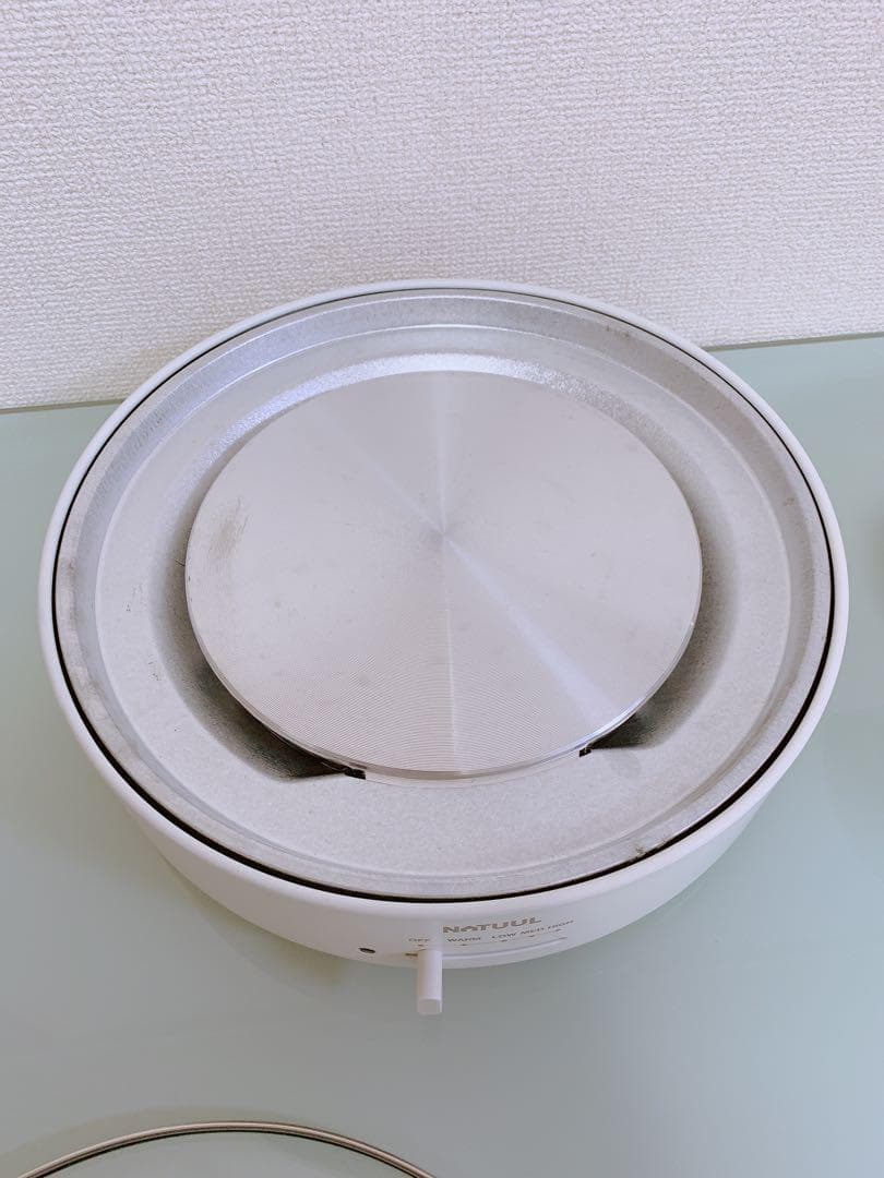 ✨美品✨ NATUUL 2食おやこ電気鍋　4L　IH＆直火対応　鍋　ナチュール