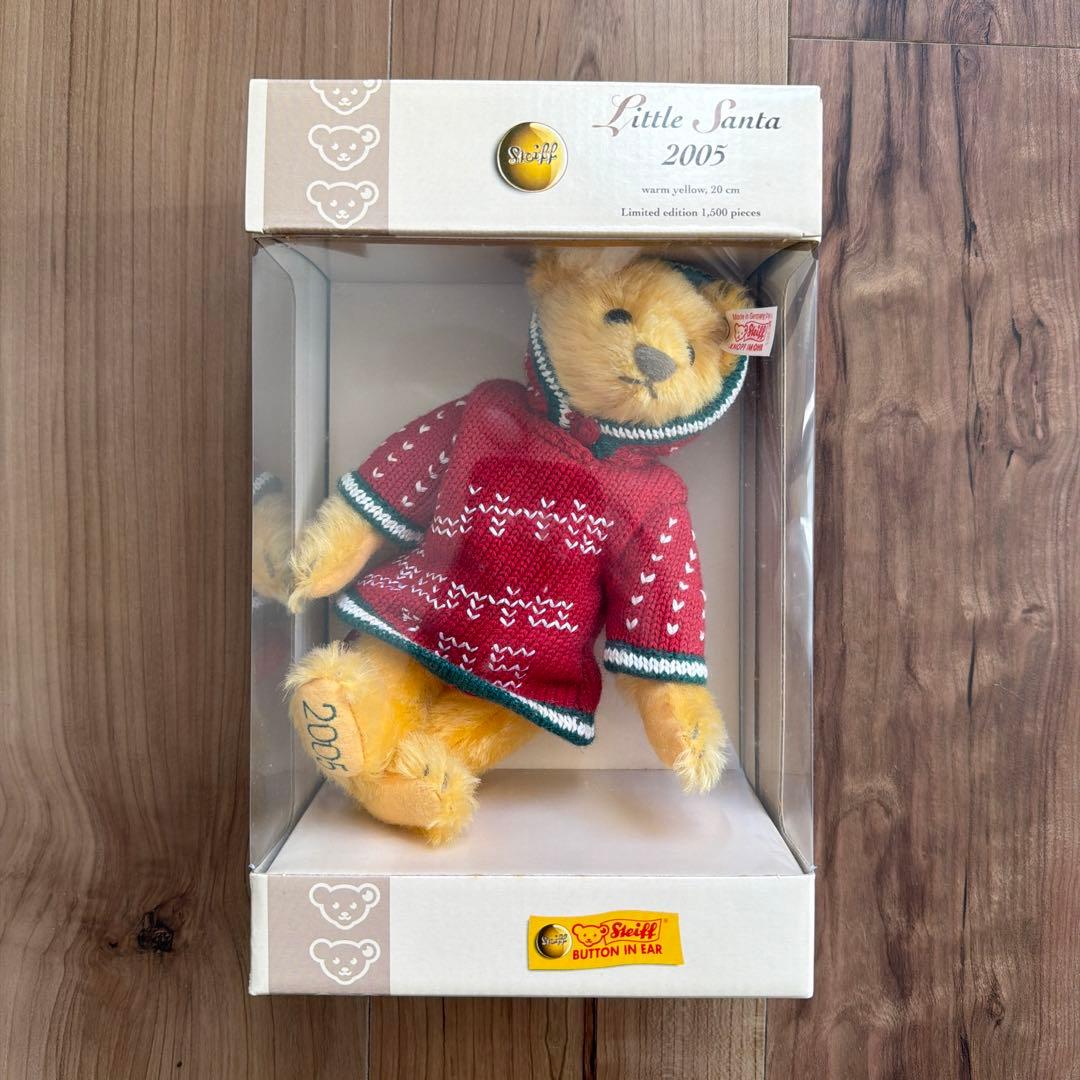 Steiff Little Santa 2005 ぬいぐるみ