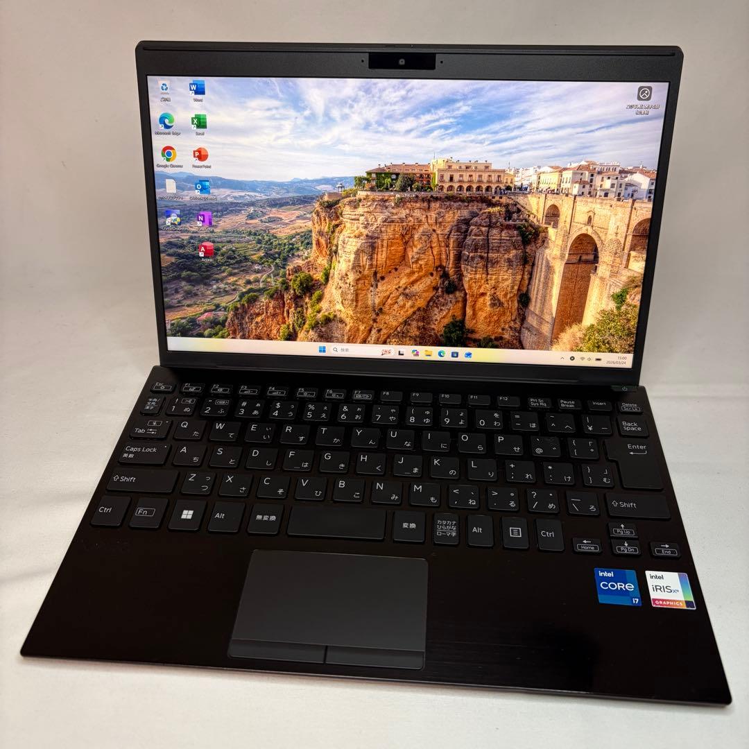 美品 VAIO Pro PJ 第11世代 i7 12.5型 フルHD オフィス