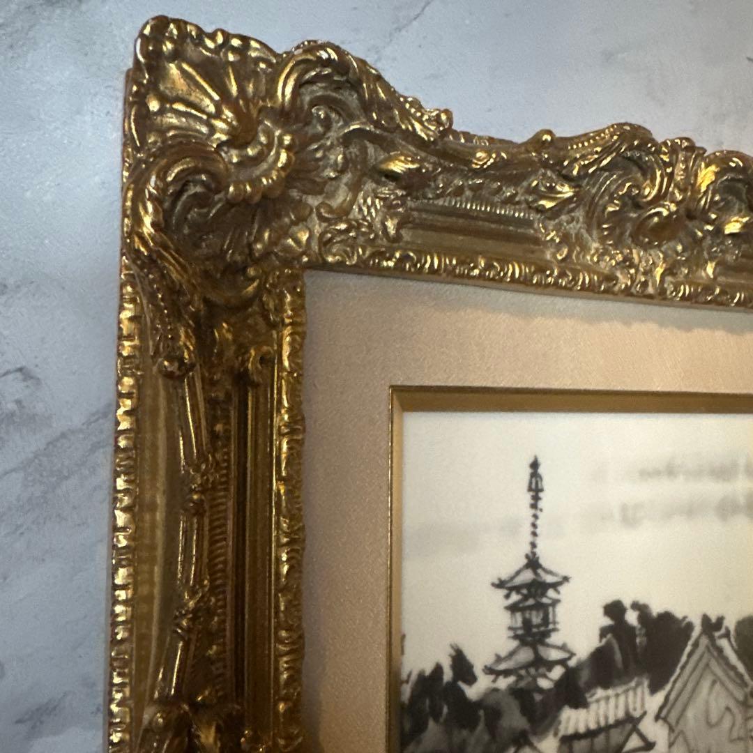 えっ！瞬間的お値下げ！杉本健吉 作『陶板画～古都奈良の風景画』～鳴海製陶謹製