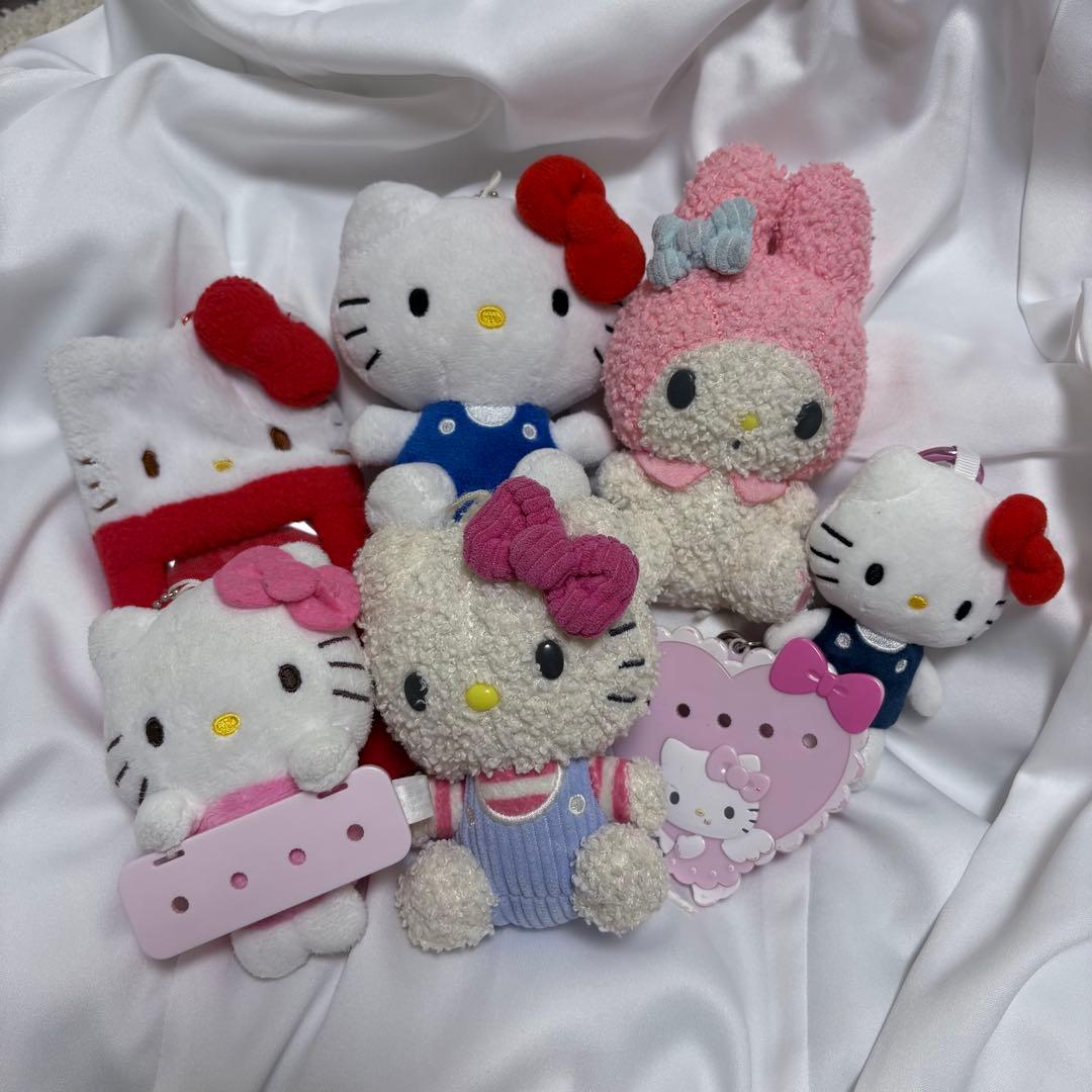サンリオ キティ多め♡JKスクバキーホルダー7点まとめ売り
