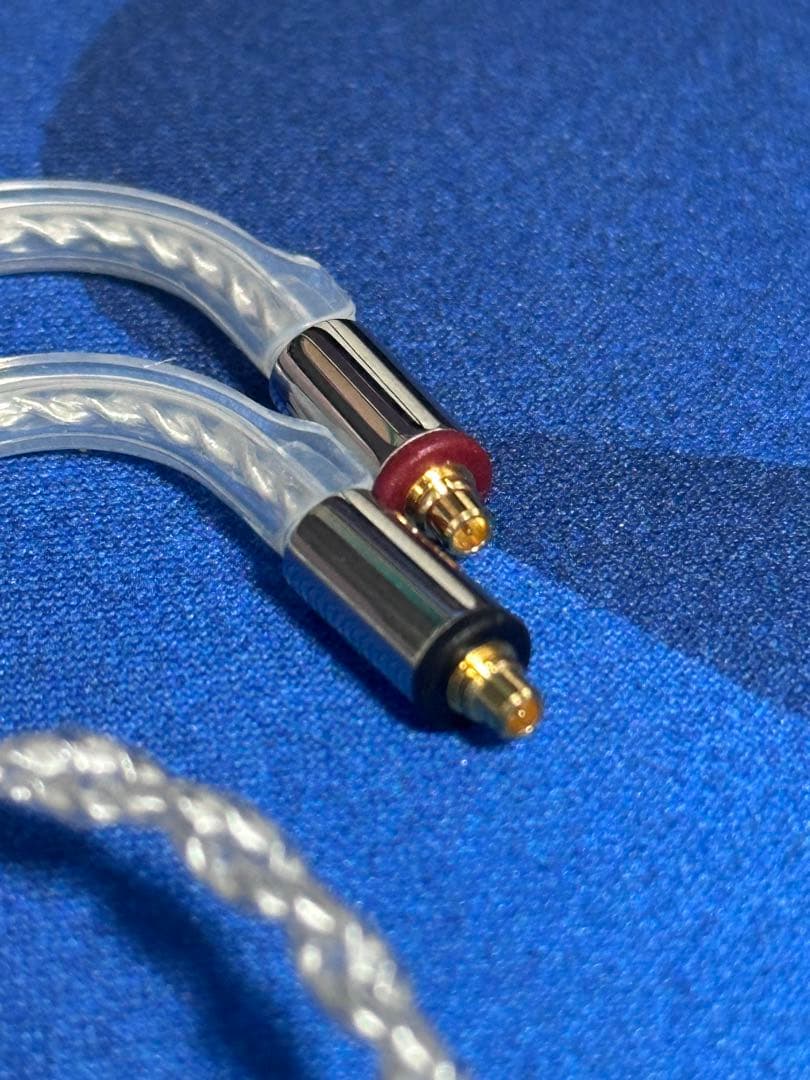 Final C106 4.4mm MMCXシルバーコートケーブル