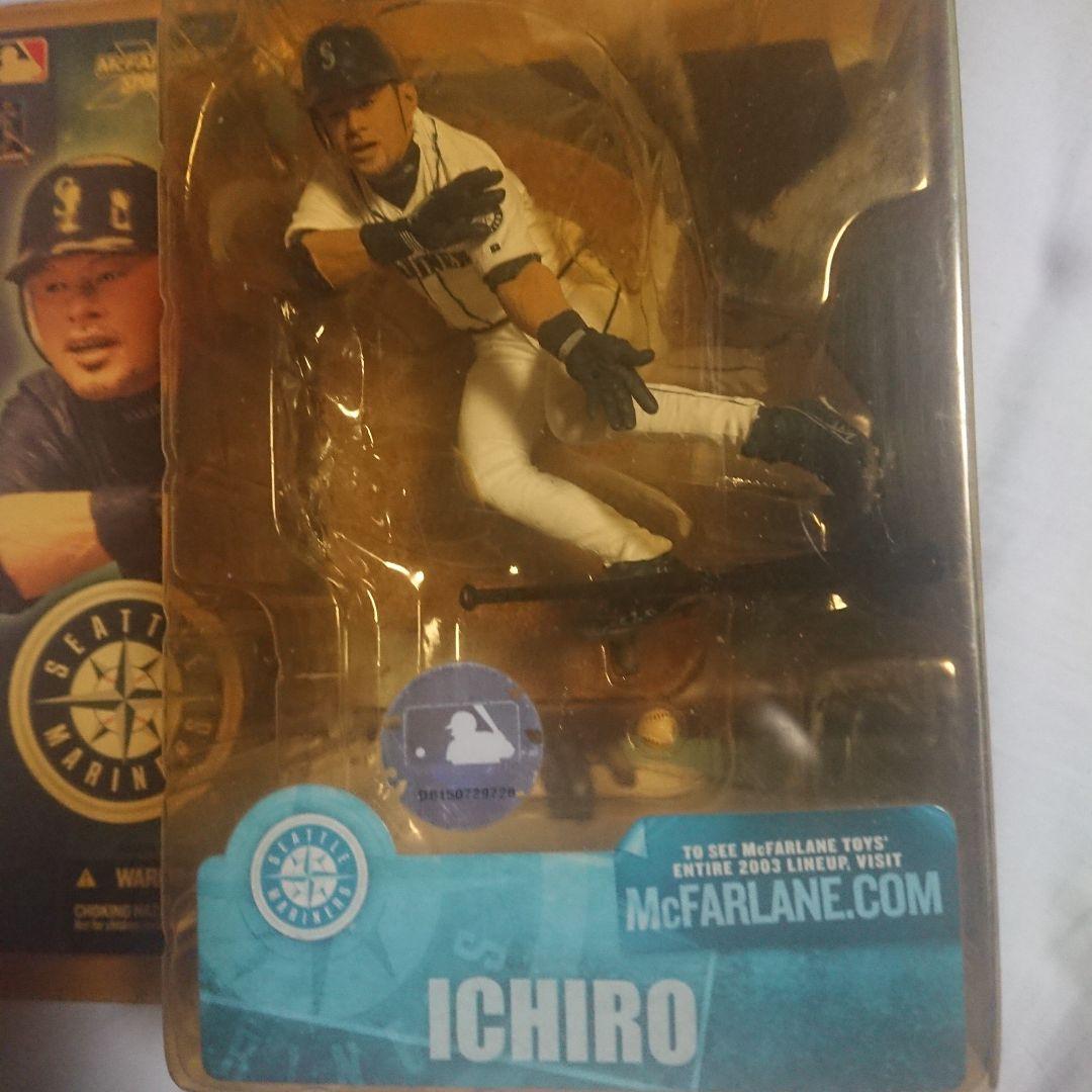 7※イチロー マクファーレン フィギュア シリーズ4 バント×3色