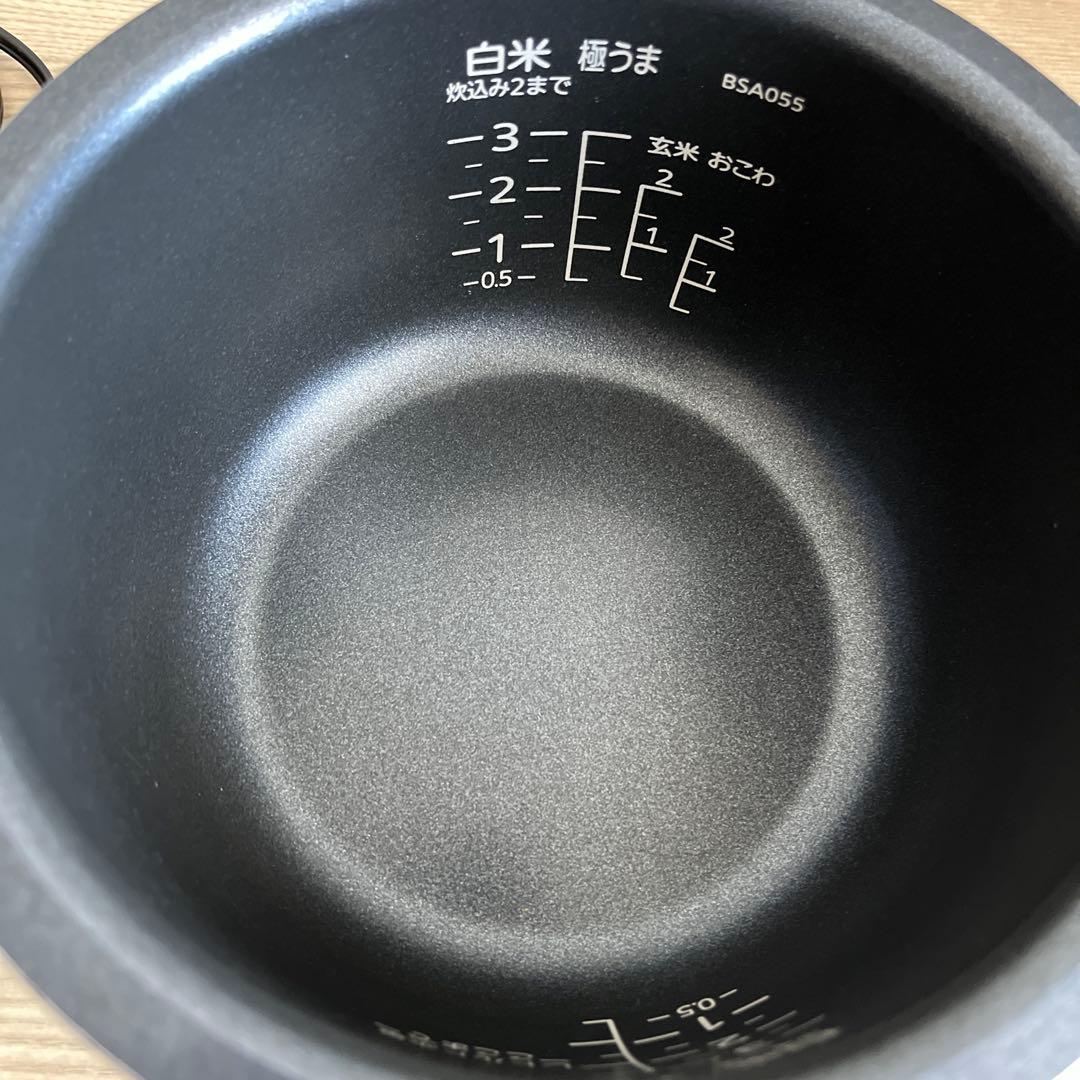 TIGER 炊飯器 JBS-B055 2023年製　3合