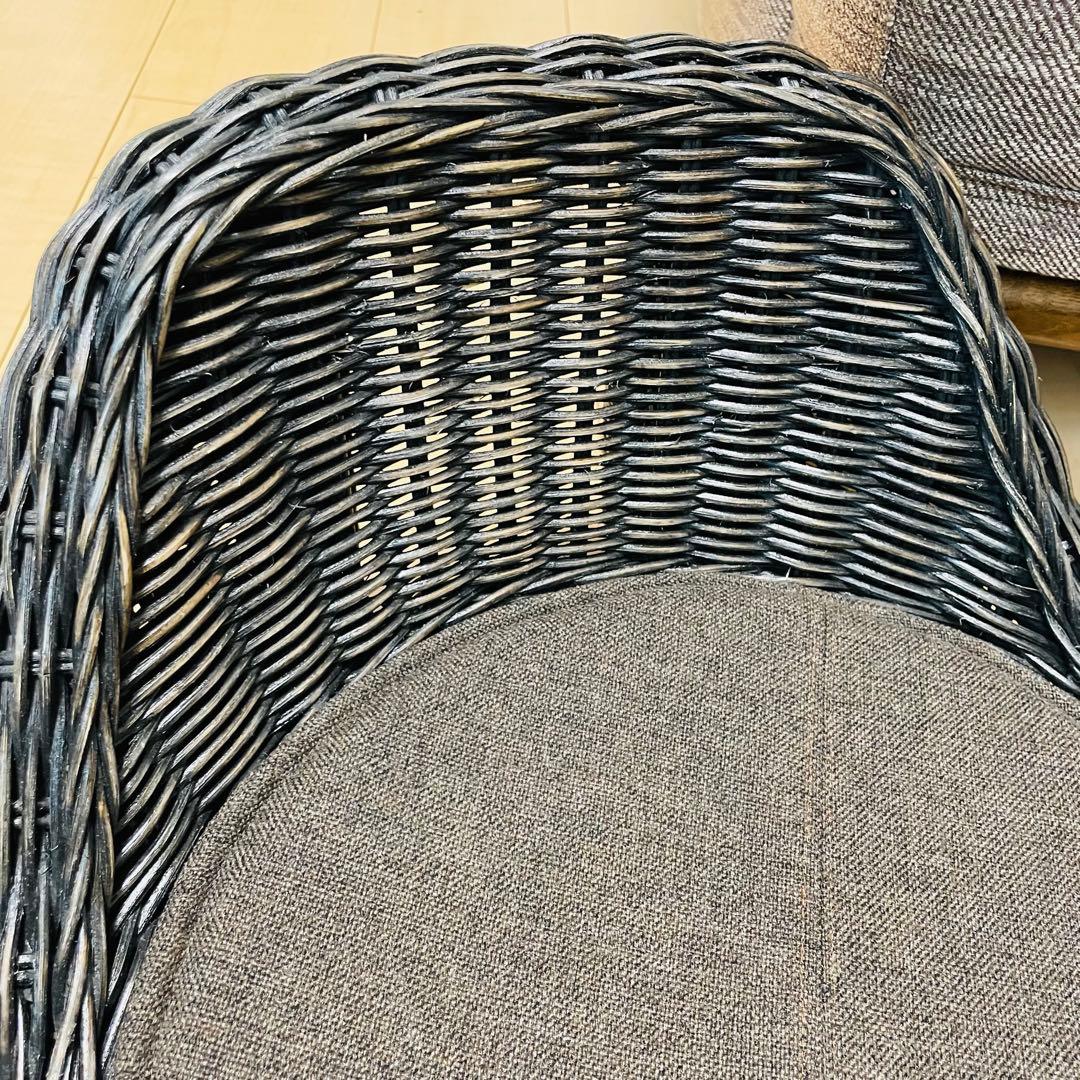 桜屋工業 チェリー 座椅子 チェア 腰かけ 椅子 ラタン RA-804