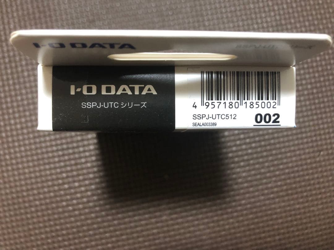 外付けハードディスク・ドライブ I-O DATA SSPJ-UTC512 512GB SSD