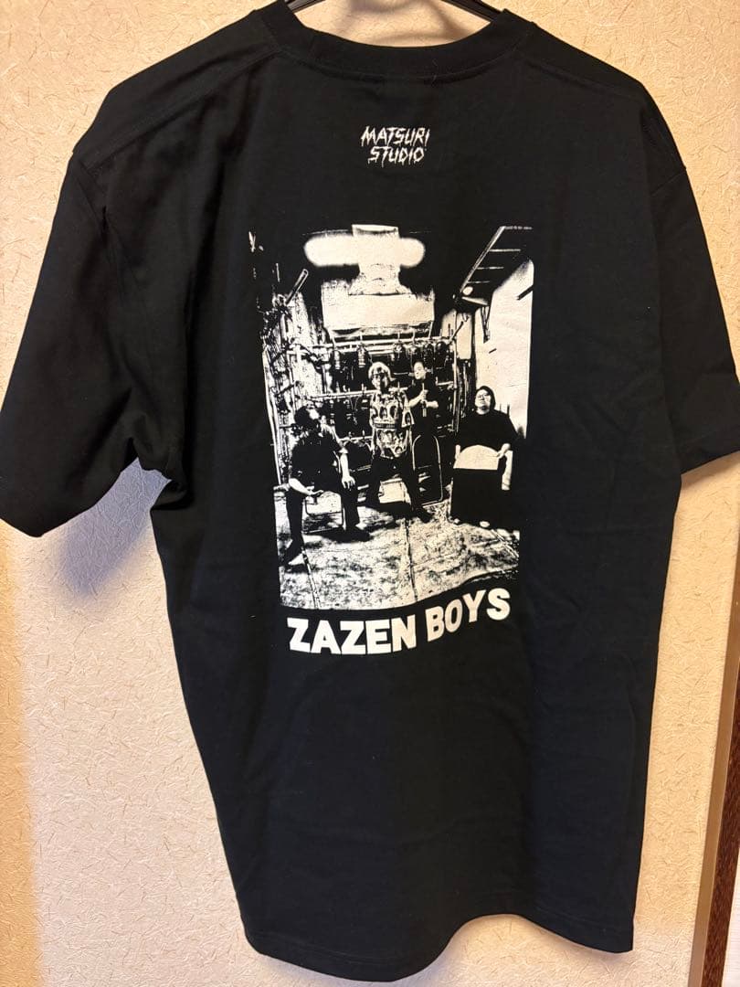 ZAZEN BOYS Tシャツ 黒 XL