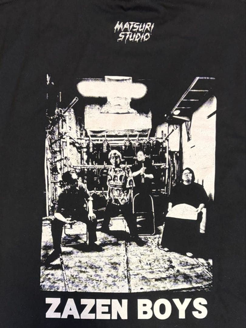 ZAZEN BOYS Tシャツ 黒 XL
