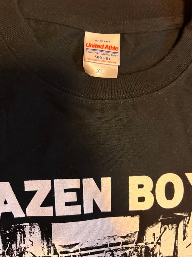 ZAZEN BOYS Tシャツ 黒 XL