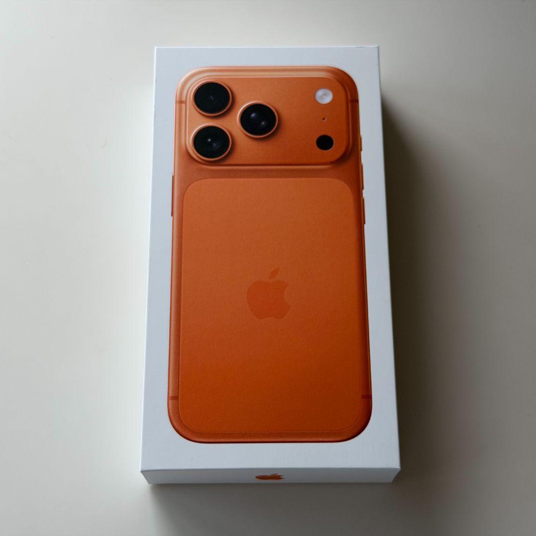 【香港版】iPhone 17 Pro 256GB オレンジ【新品】物理SIM対応