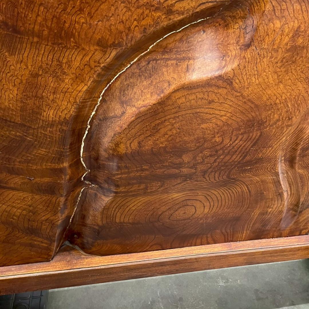 天然木 一枚板 屏風 間仕切り 天板 骨董 古美術 昭和 レトロ A1632