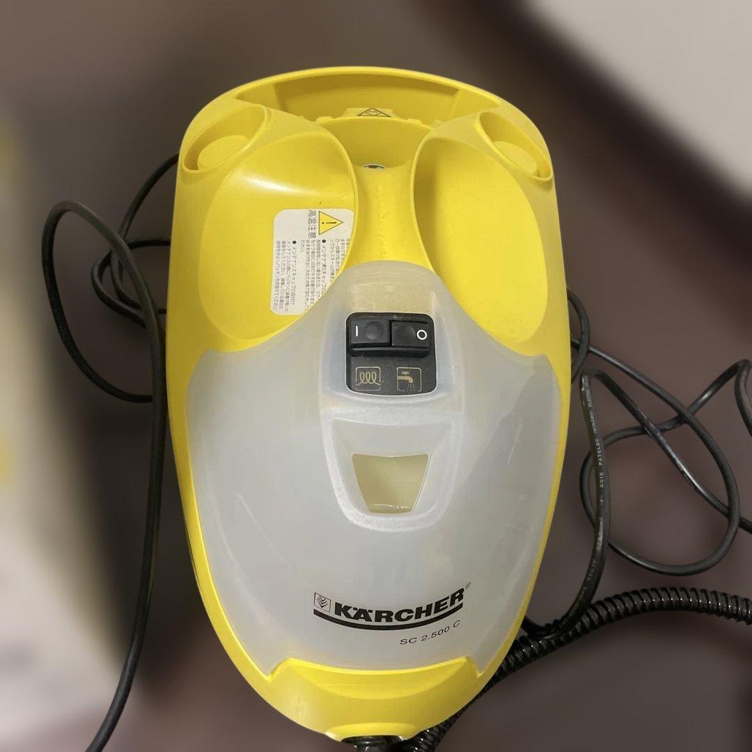 新品ブラシ交換用4つ入りつき、 美品　KARCHER SC 2.500 C