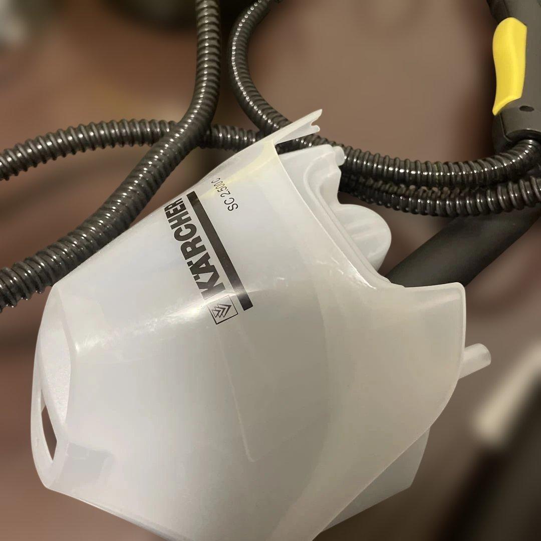 新品ブラシ交換用4つ入りつき、 美品　KARCHER SC 2.500 C