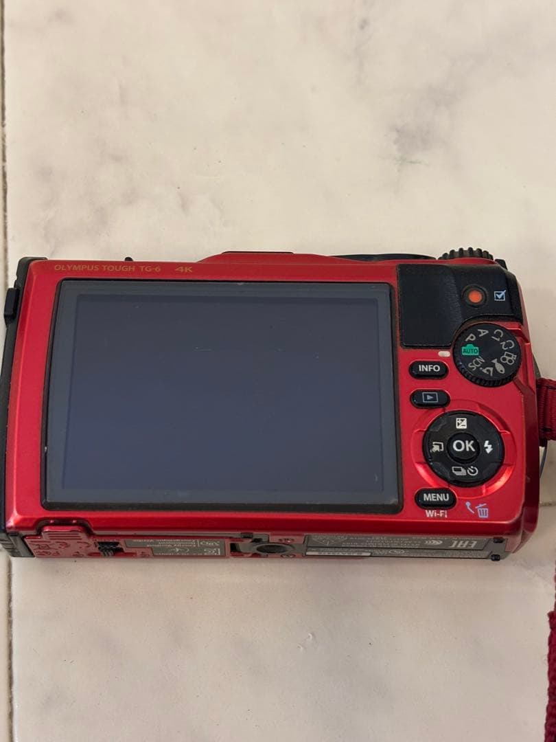 OLYMPUS 防水デジタルカメラ Tough TG-6 レッド