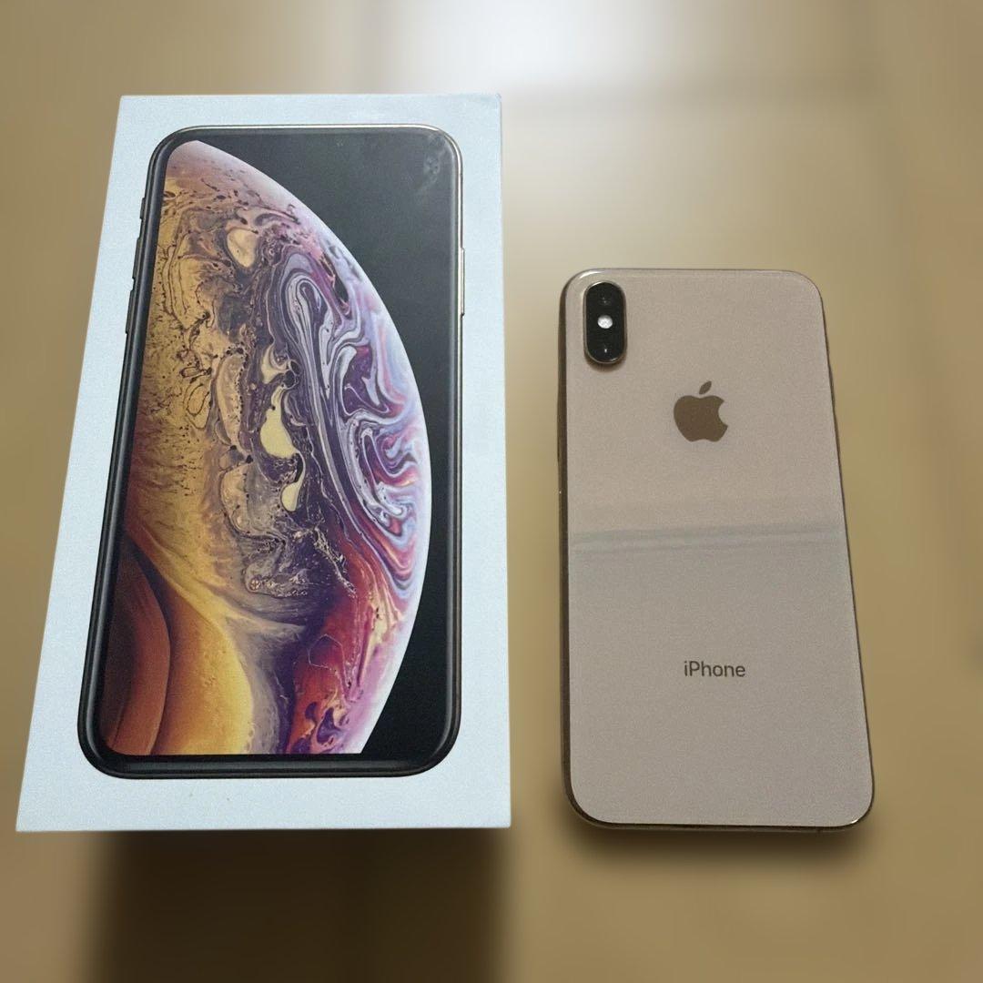 Apple iPhone XS ゴールド