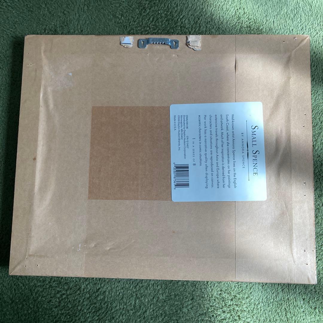 1999 USA製　アノラ・スペンス「ミュージシャン」　絵画　木製額