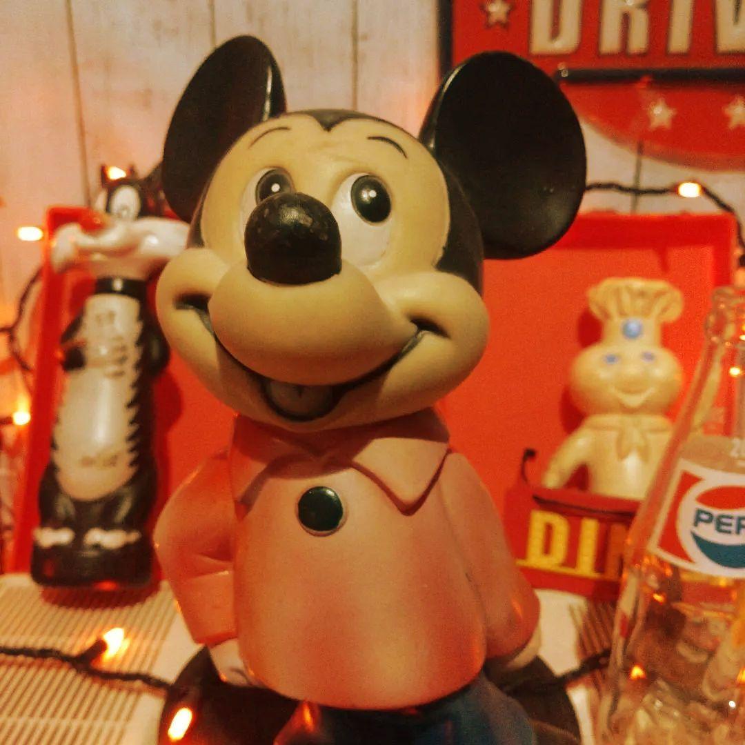 その他 vintage Mickey mouth doll