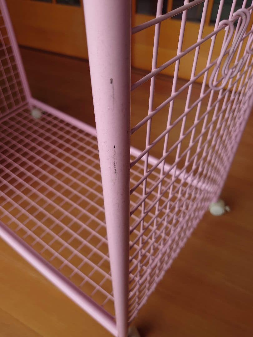 Sanrio　ハローキティ　さくらんぼ　衣装ラック　ピンク　平成レトロ　サンリオ