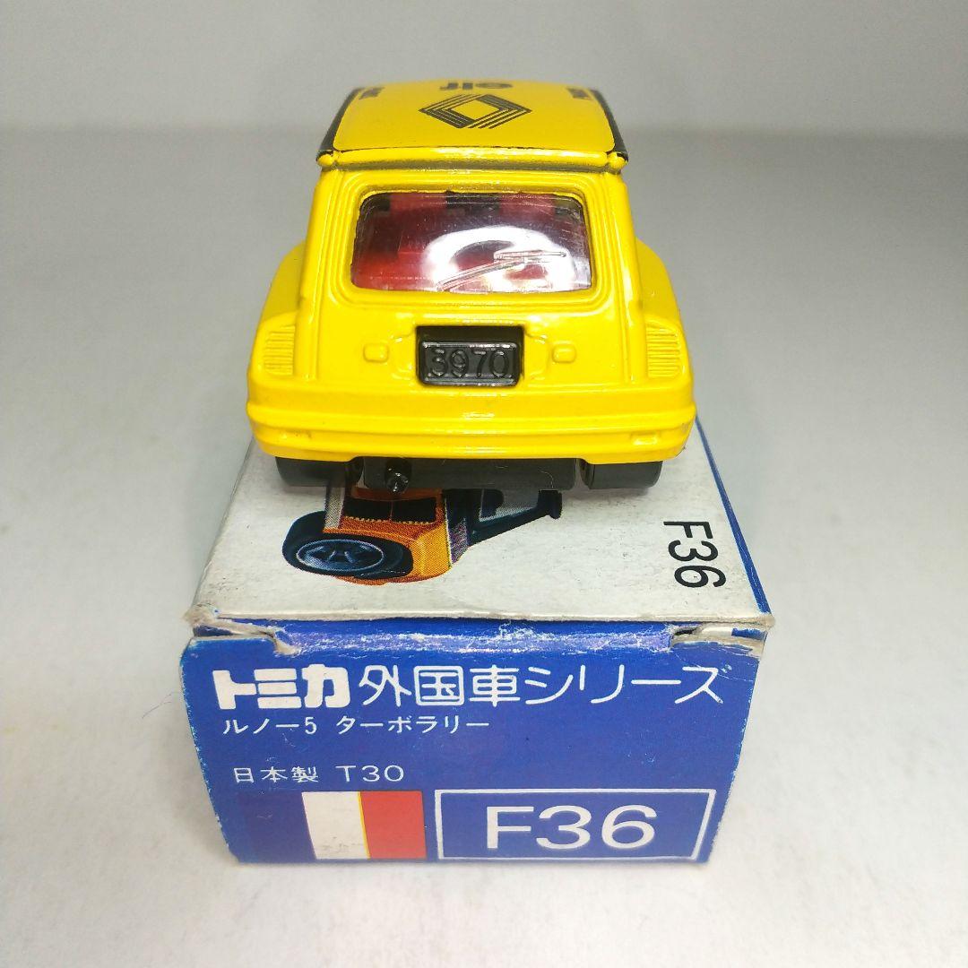 (3531)トミカ 青箱 日本製 ルノー 5 ターボ ラリー