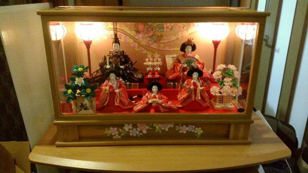 ❤お値下げ❤未使用品★雛人形　ケース飾り