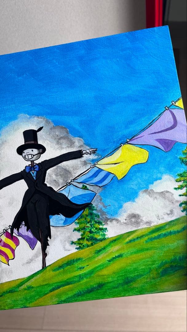 アクリル画 , ジブリスタジオ , ghibli studio, F3 size