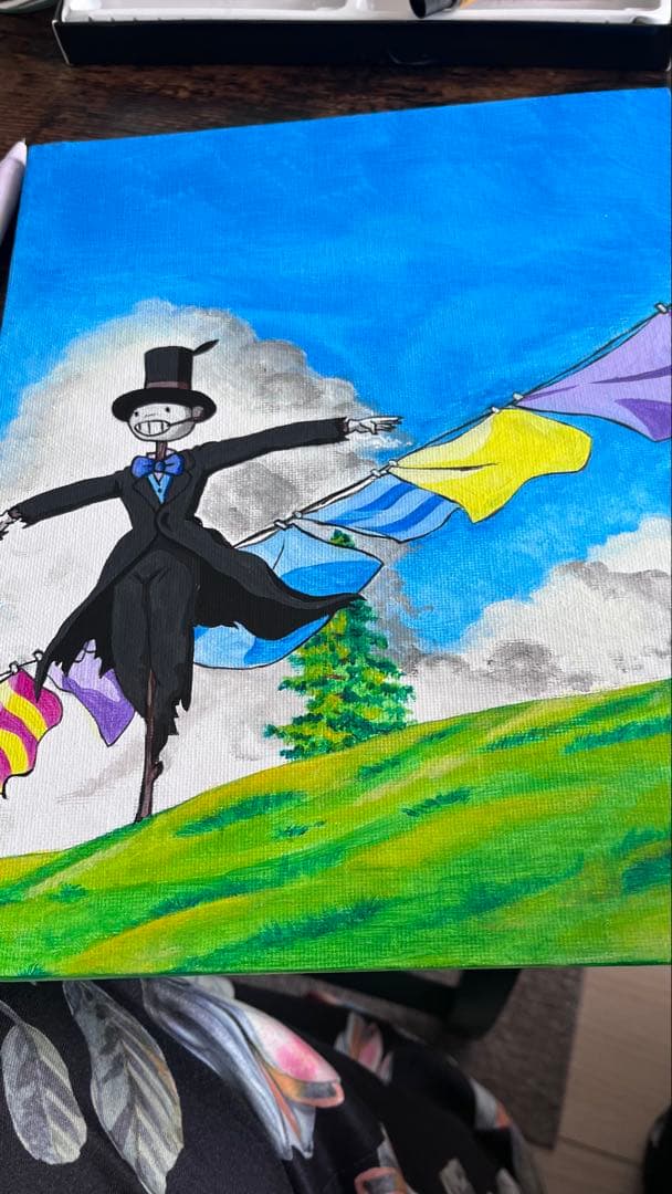 アクリル画 , ジブリスタジオ , ghibli studio, F3 size