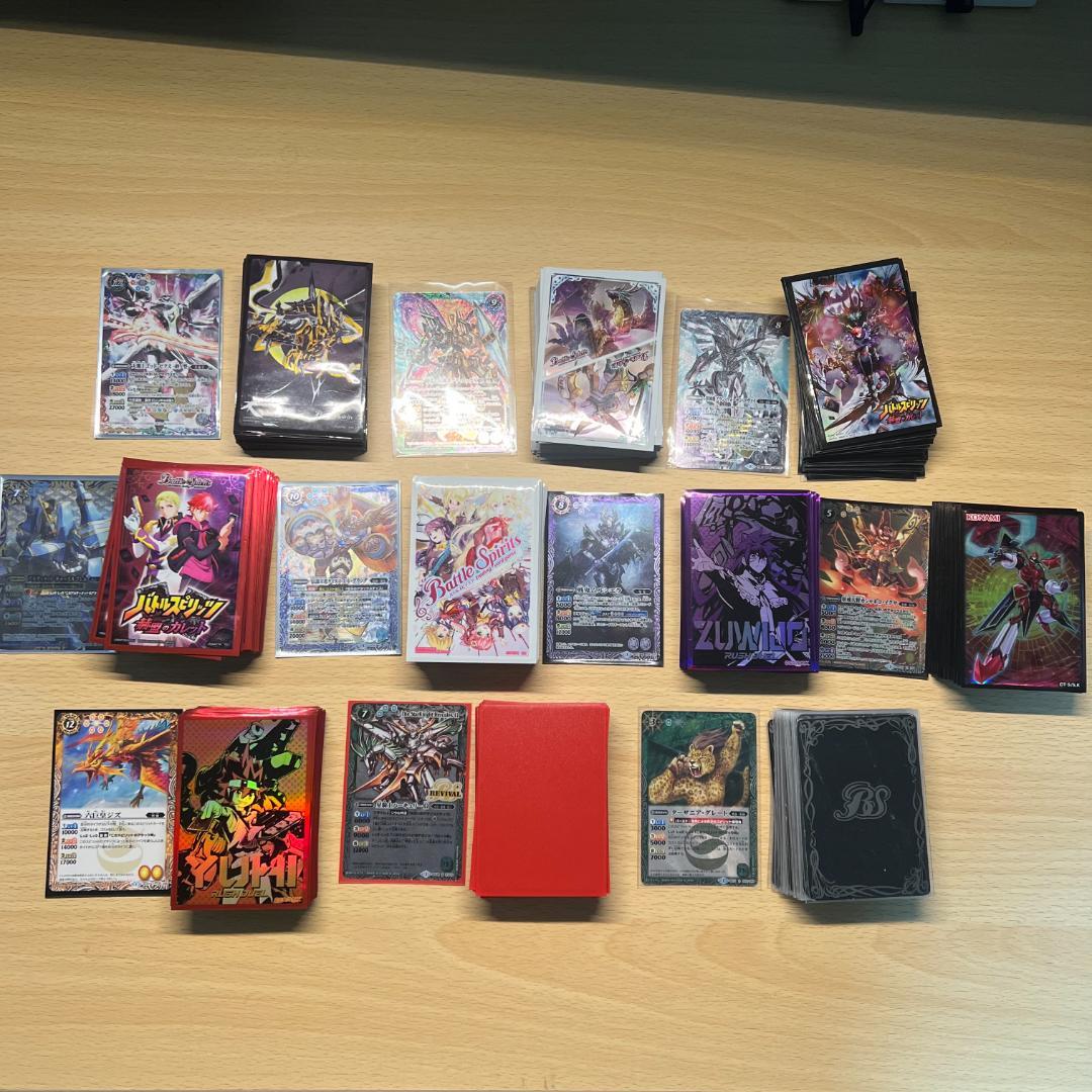 バトスピ 引退 まとめ売り デッキx10点 デッキパーツ多数 デッキケース付き