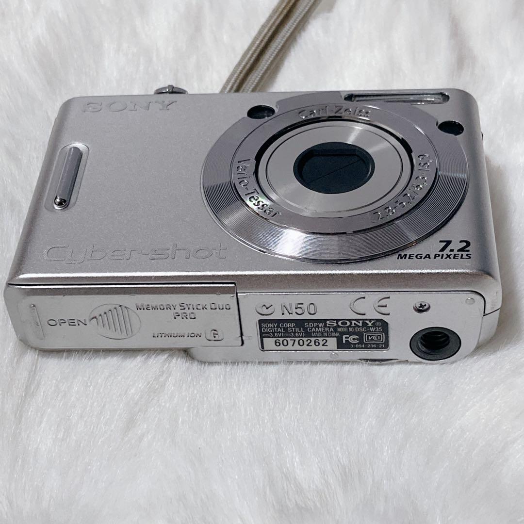 【美品】SONY ソニー Cyber-shot DSC-W35 デジカメ