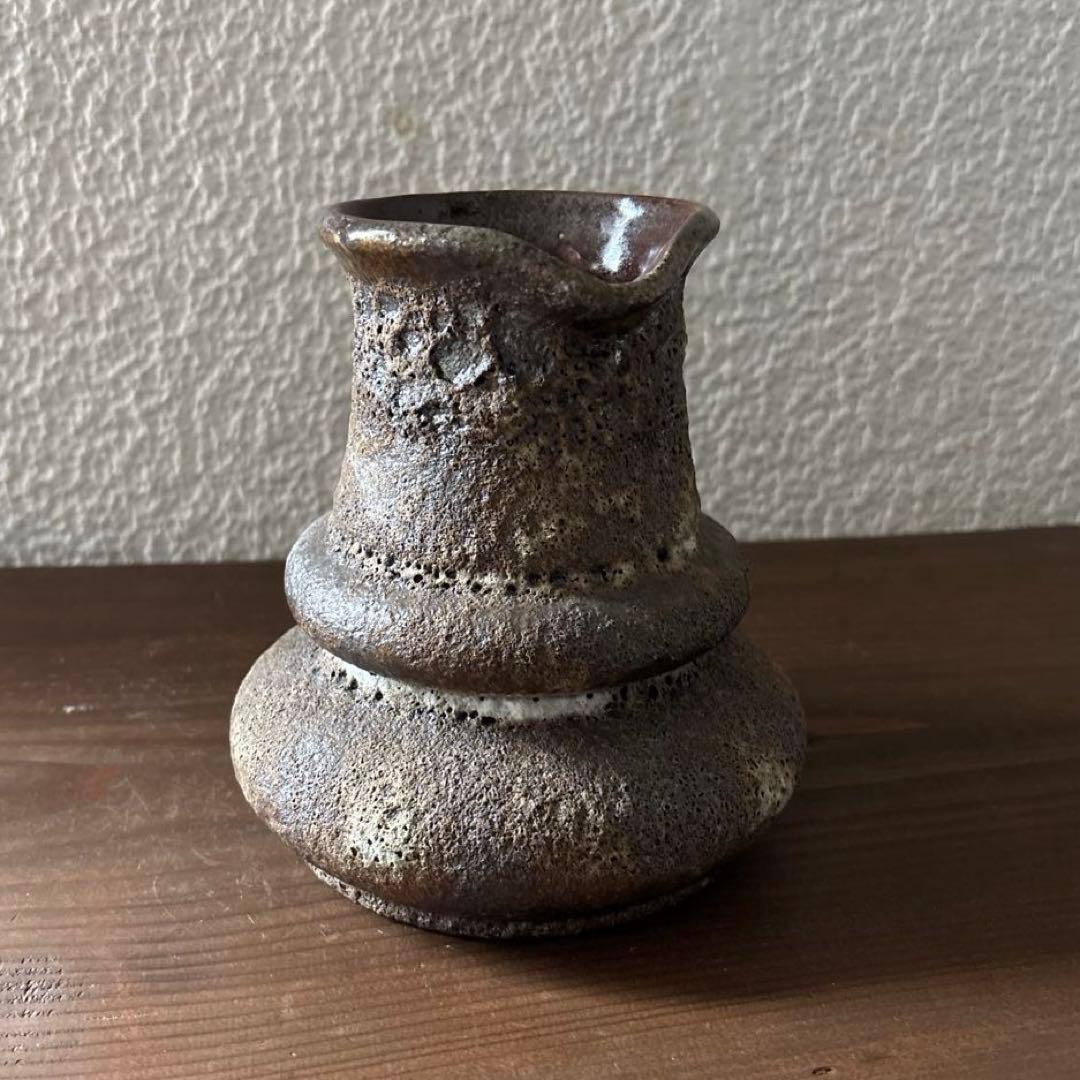 FAT LAVA ファットラバ ヴィンテージ花器 ドイツ花瓶 16cm