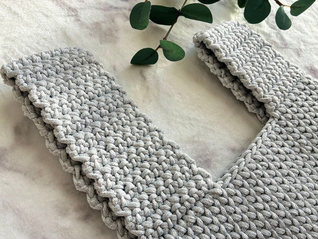 ハンドメイド♡ワンハンドル bag♡glitter Silver