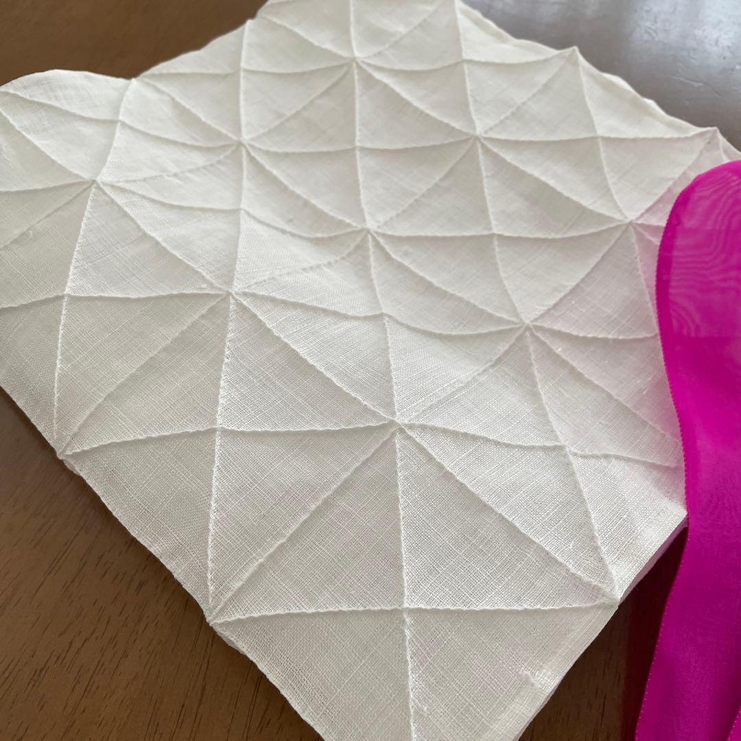 aoga　つまみ縫いのポジャギ