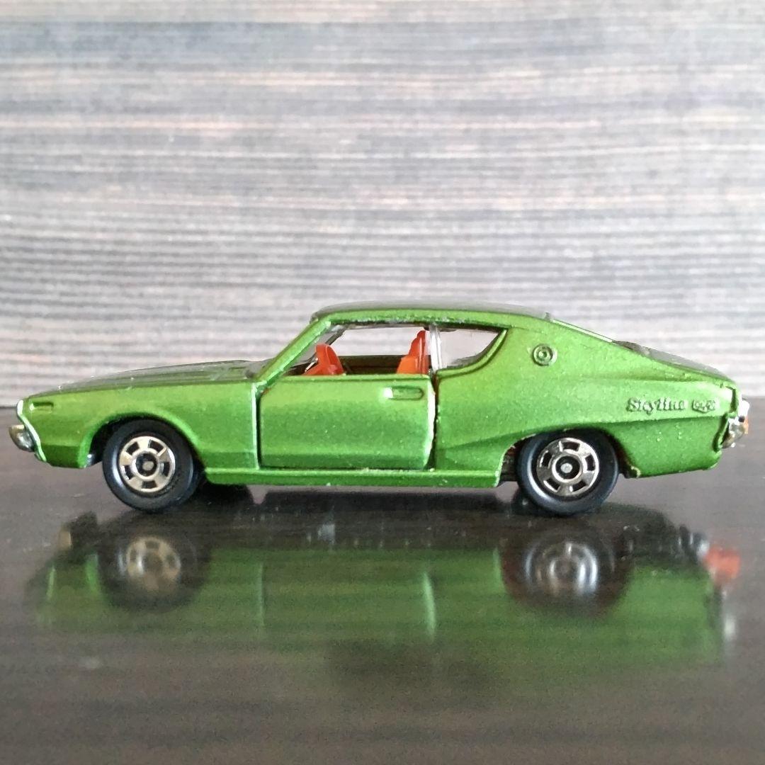 tomica/トミカ スカイライン2000GTX ミニカー グリーンメタリック