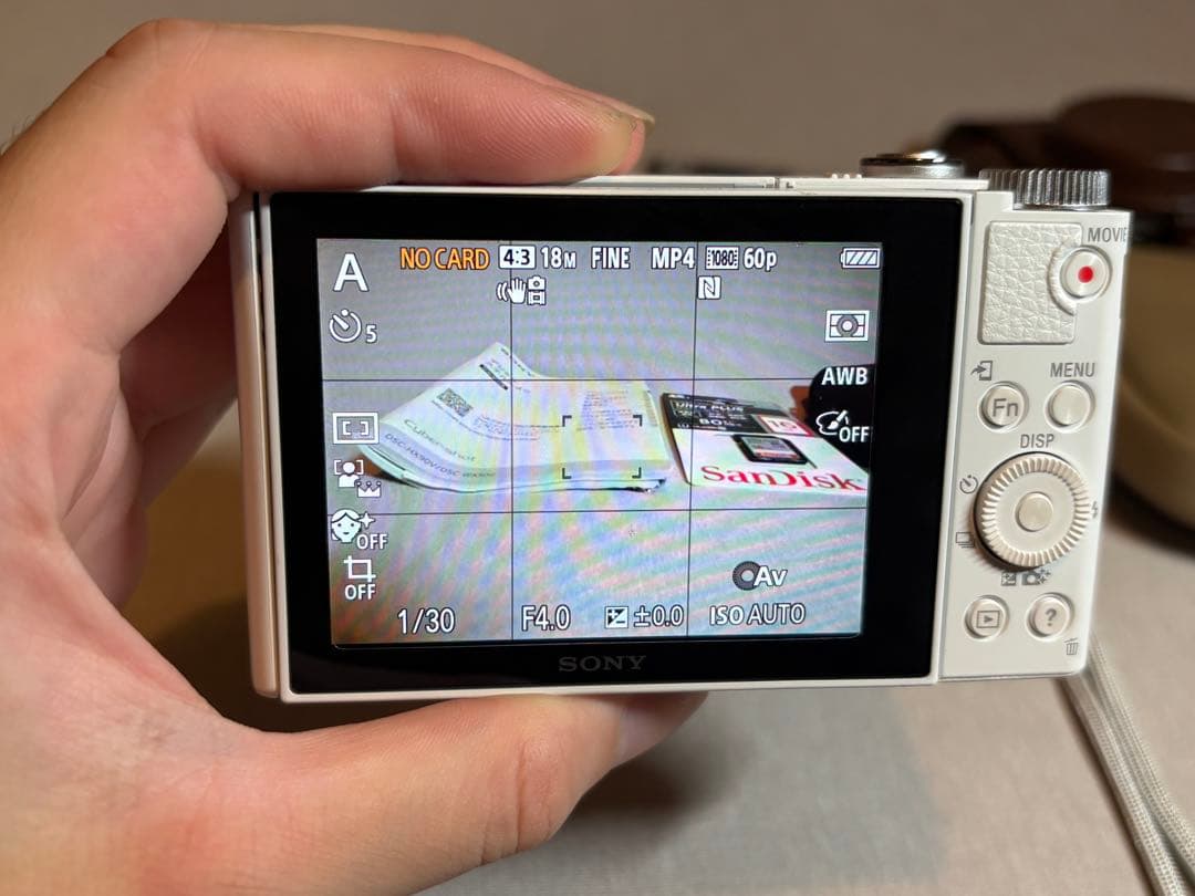 SONY DSC-WX500 ホワイト コンパクトデジタルカメラ