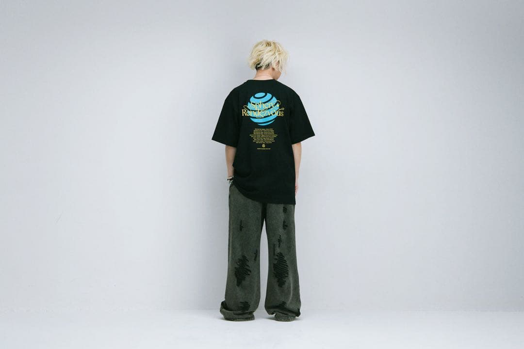【新品】Sphery Rendezvous Tour TEE BLACK L