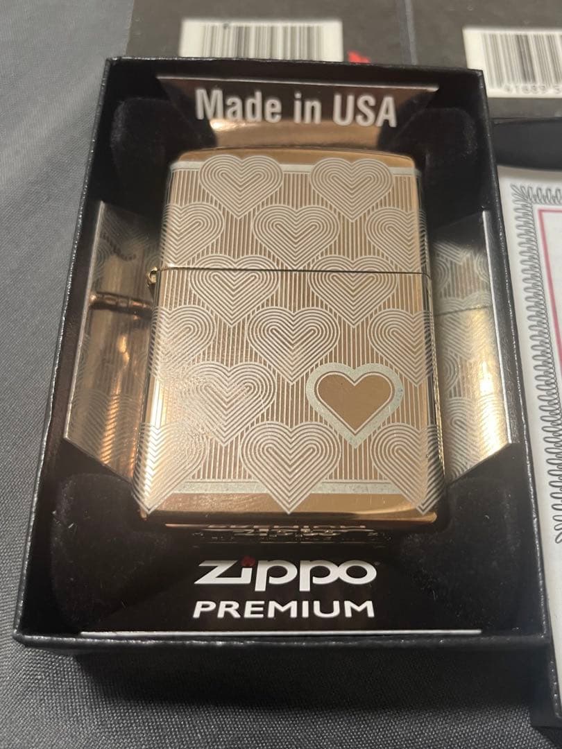 zipoo Hearts laser 消耗品セット ピンクゴールド