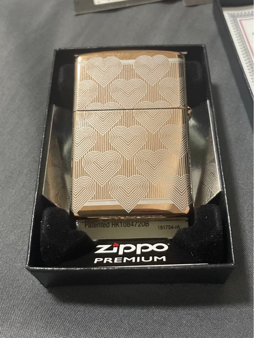zipoo Hearts laser 消耗品セット ピンクゴールド