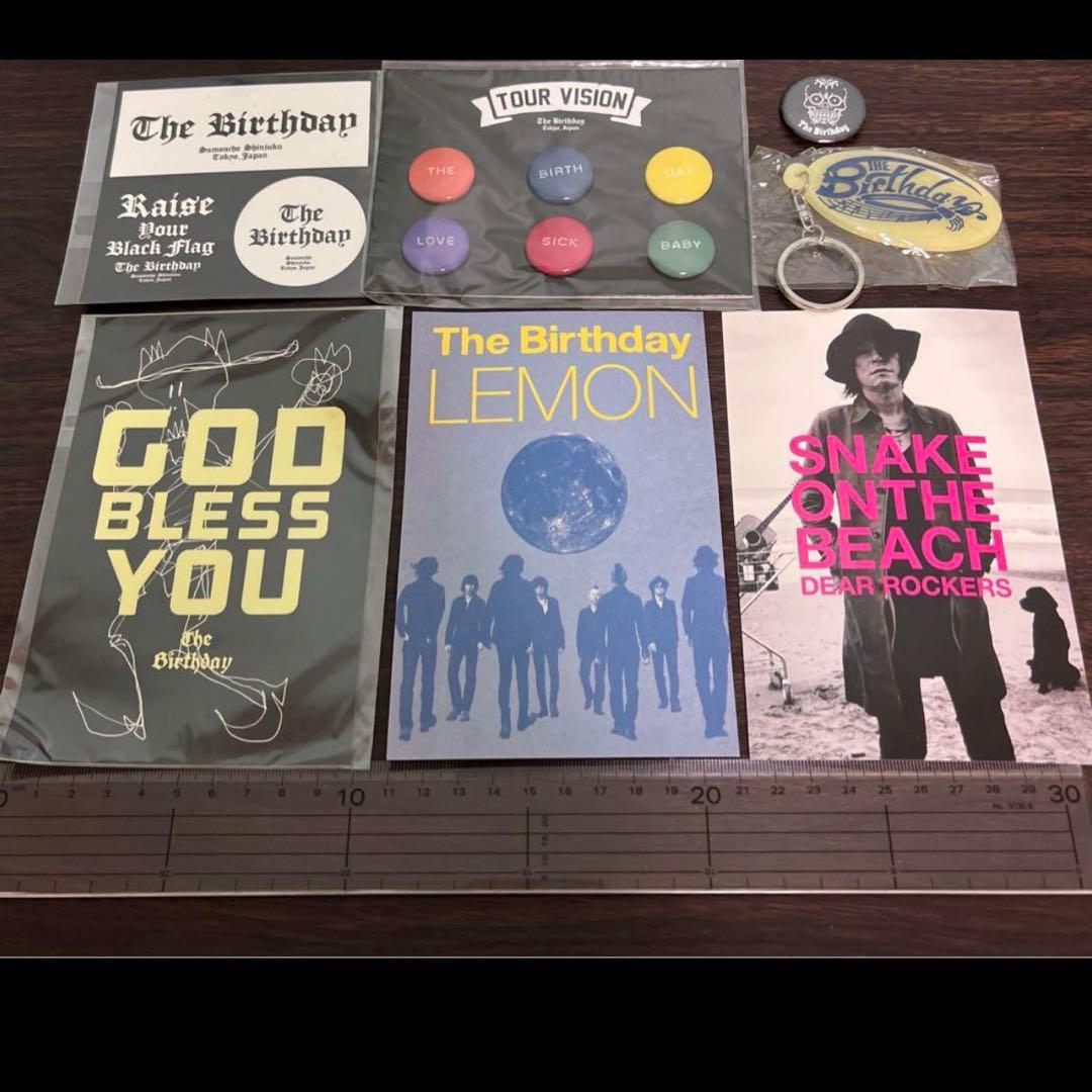【新品未使用品】レア！The Birthday グッズセット