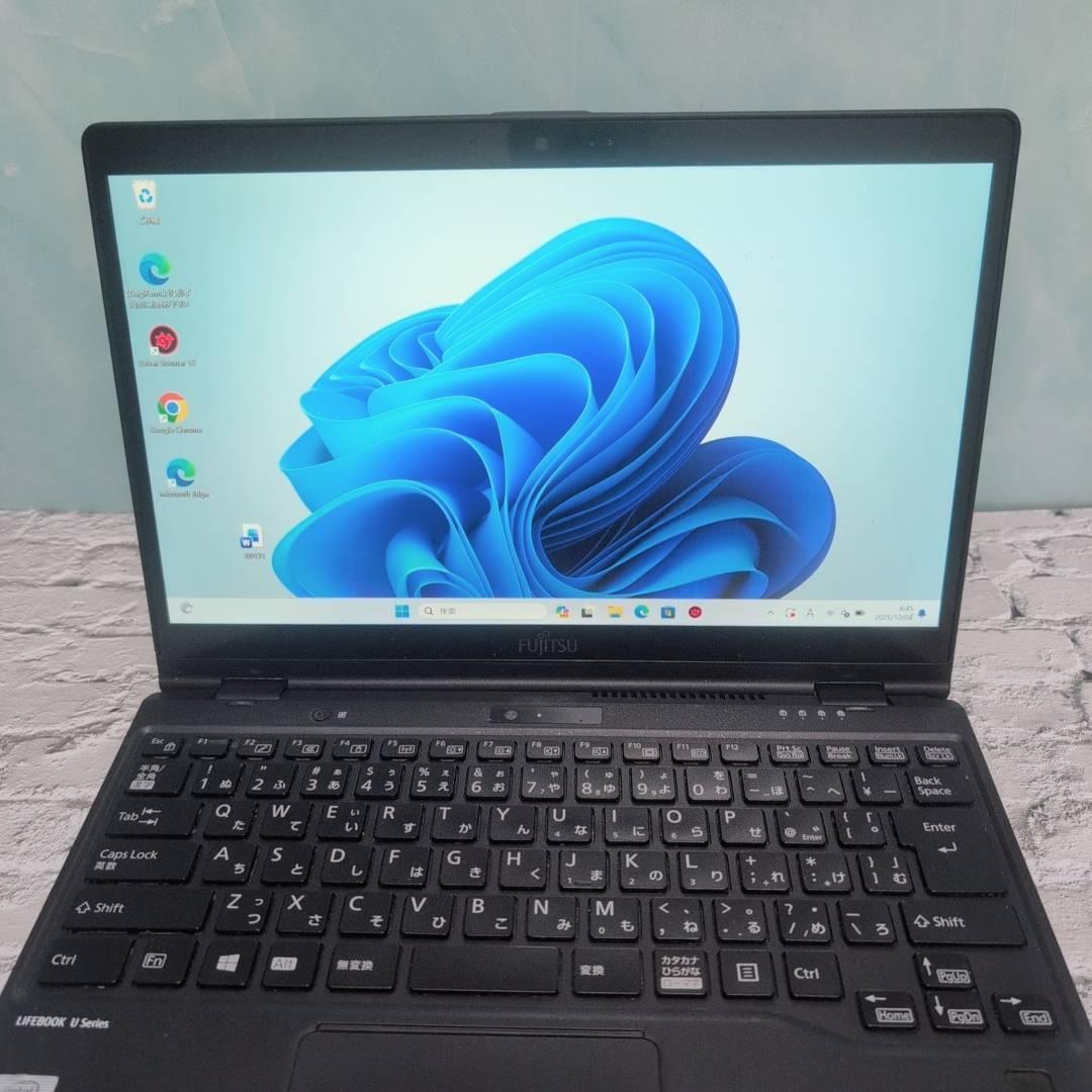 人気機種☆富士通 薄型ノートPC 第10世代core i5 オフィス