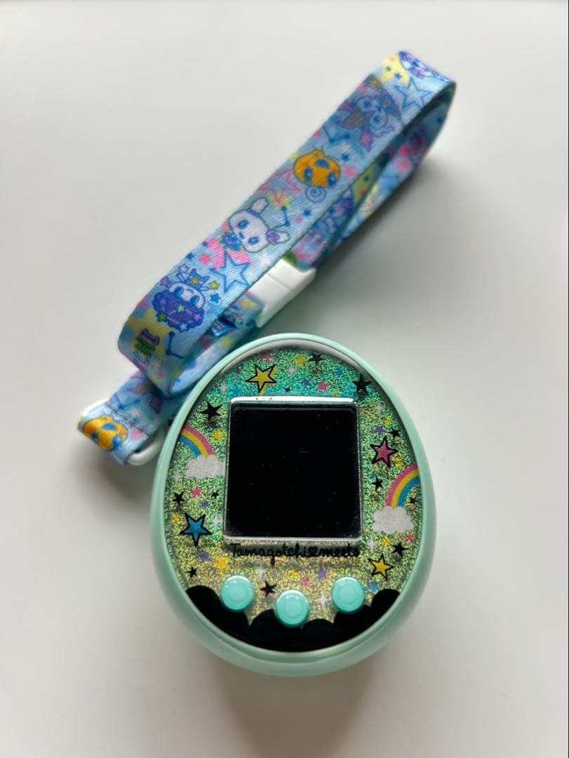 たまごっちみーつ マジカルみーつver. グリーン　ストラップ付　動作確認済み