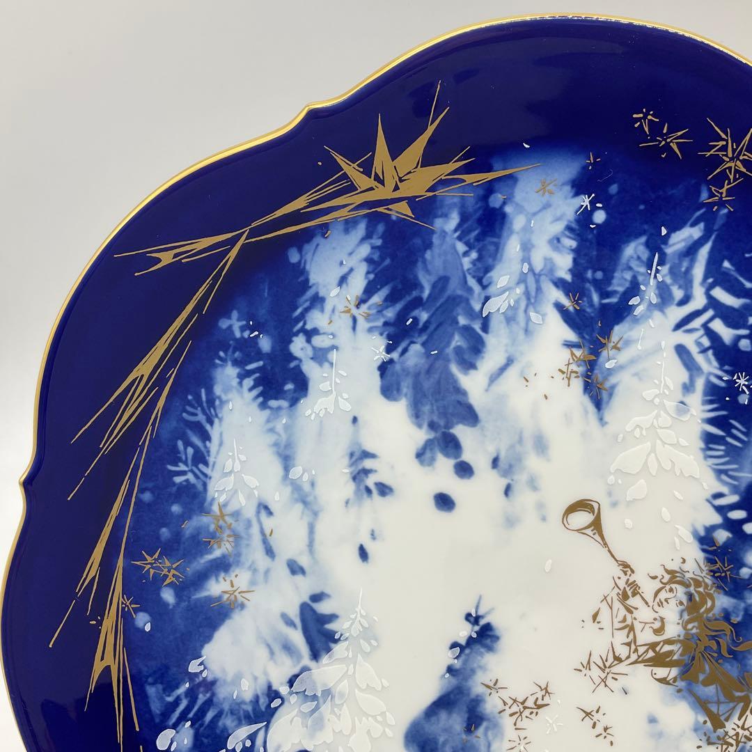 MEISSEN マイセン イヤープレート 1992年 冬の森 飾り皿　9_123
