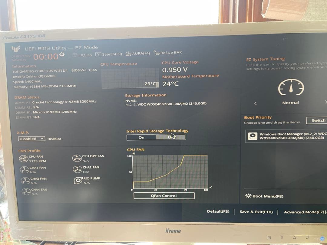 ジャンクASUS TUF GAMING Z790-PLUS WiFi D4