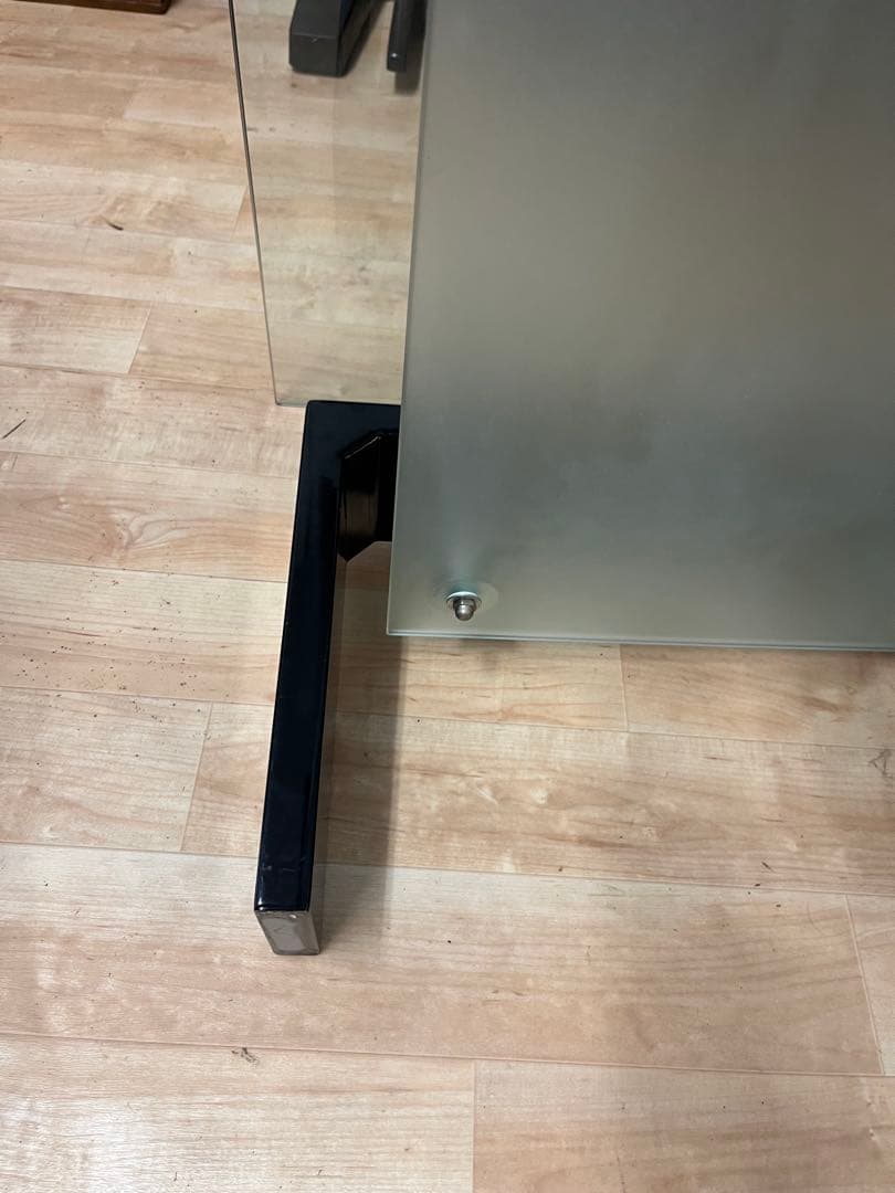 ガラステーブル　センターテーブル　ローテーブル　引き取り可　テーブル