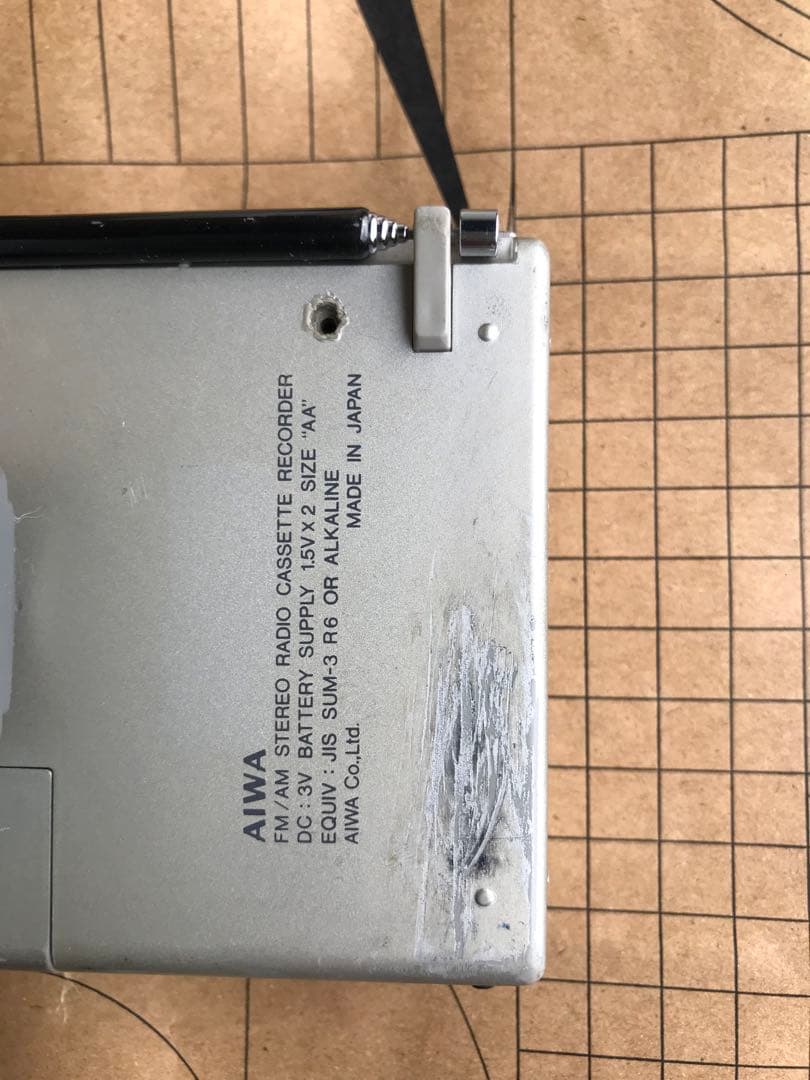 AIWA カセットレコーダー HS-J2 本体 ジャンク品