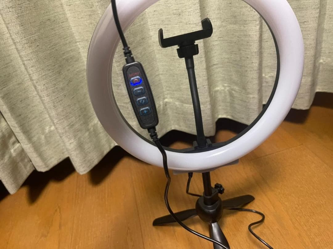 三脚スタンド付き10インチLEDリングライト