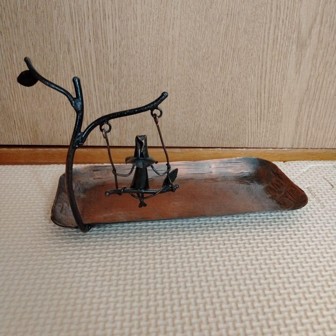 アトリエ　ルートスリー　銅製品　トレイ　ブランコ　インテリア　置物
