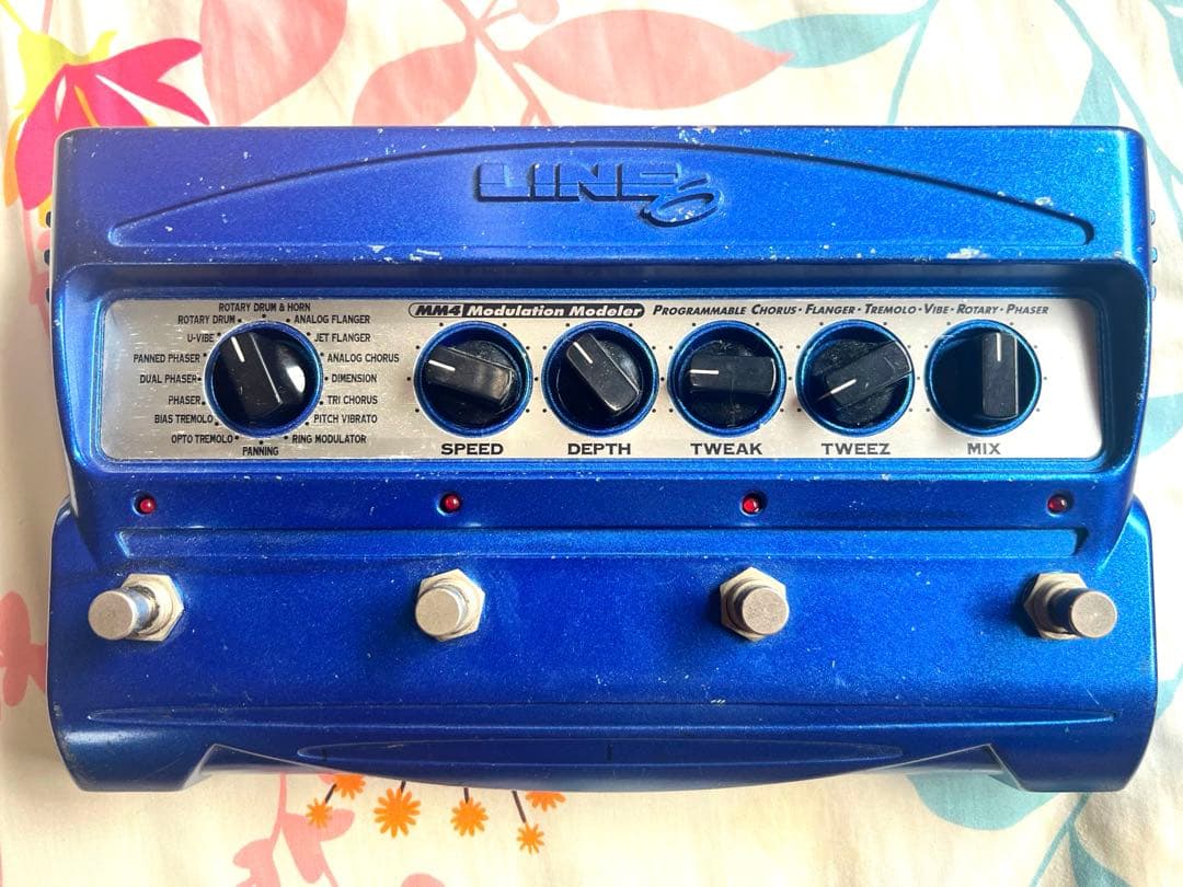 LINE6 MM4 アダプター付き