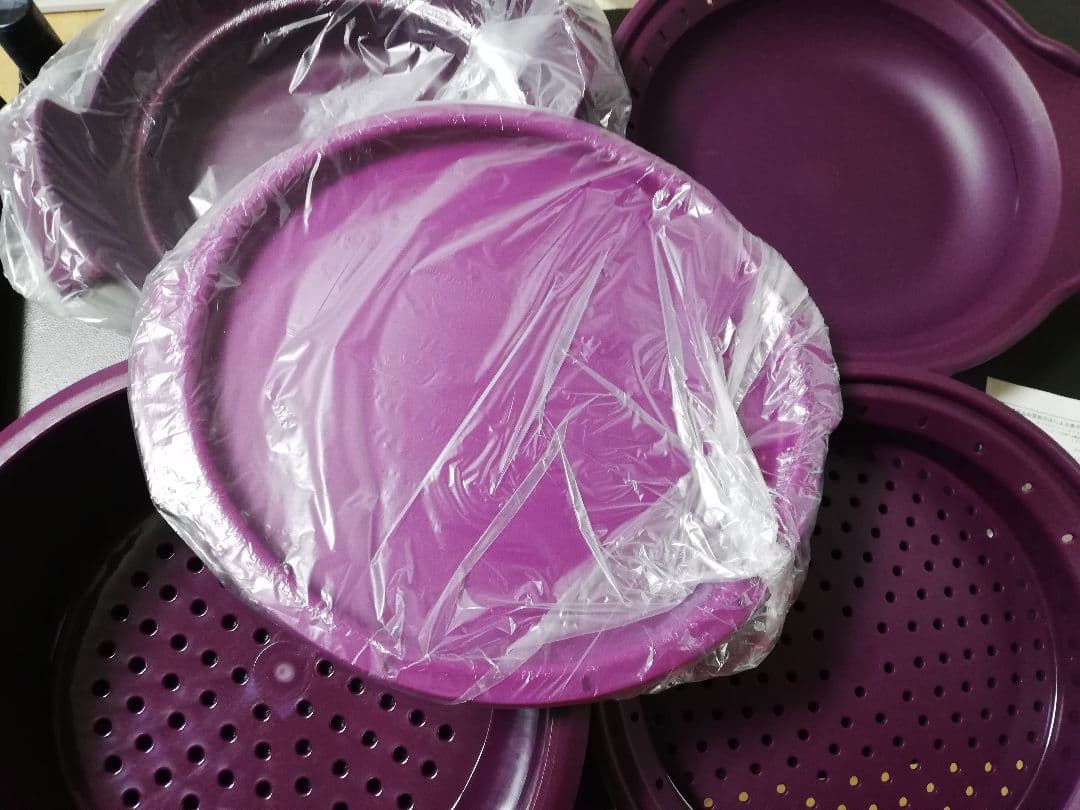 タッパーウェア　マイクロスチーマー