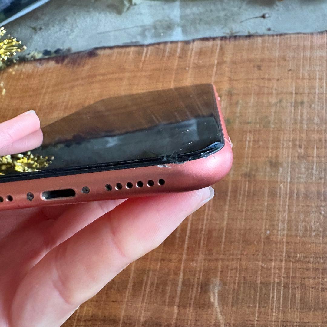 iPhone XR オレンジ　128GB(初期化済)SIMフリー